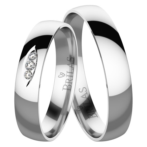 Brigit Silver snubní prsteny ze stříbra