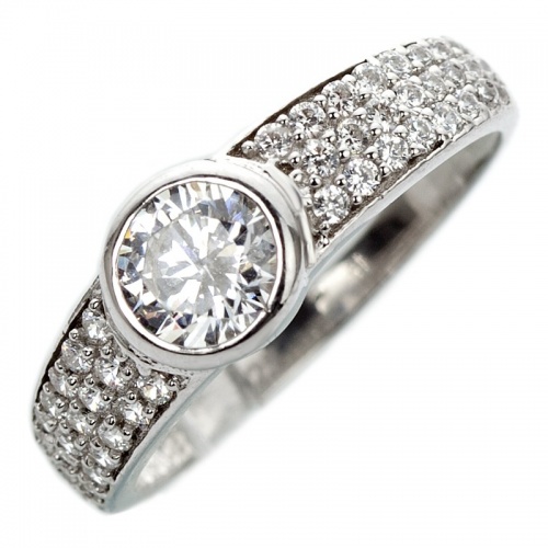 Laurea Silver zásnubní prsten ze stříbra