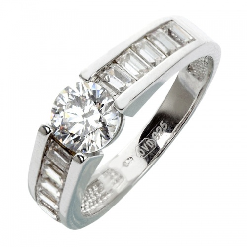 Mariane Silver kamenový zásnubní prsten ze stříbra