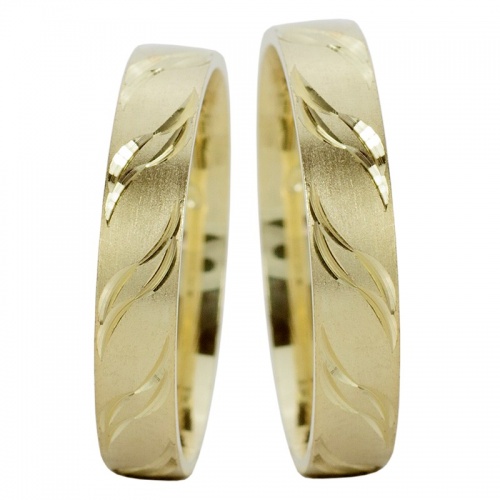 Zoro Gold  elegantní zlaté snubní prstýnky