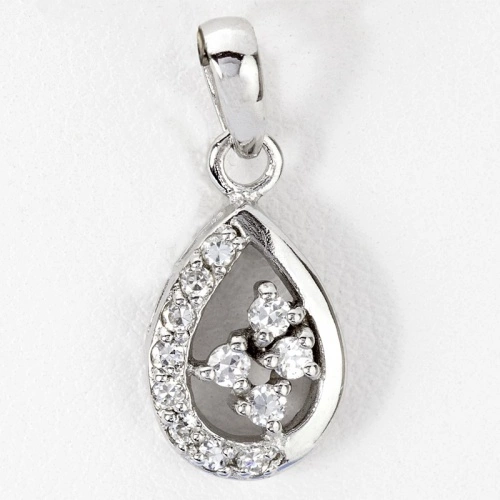 Judita stříbrný přívěšek se zirkony