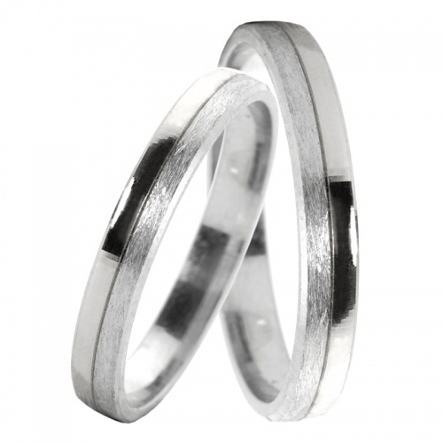 Cabaret Silver  snubní prsteny ze stříbra